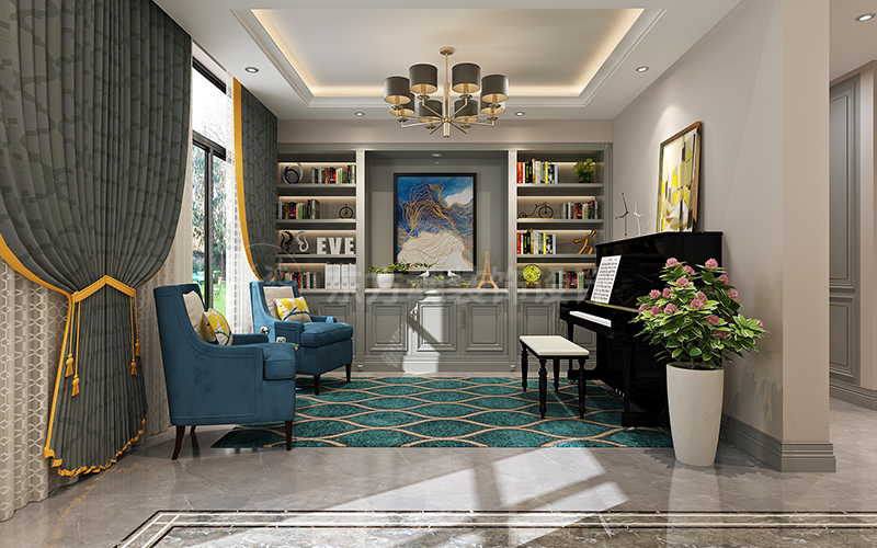 大美設計案例,新中式設計,新中式風格,輕奢新中式,新中式裝修風格,新中式別墅裝修效果圖,現代簡約風格, (2).png