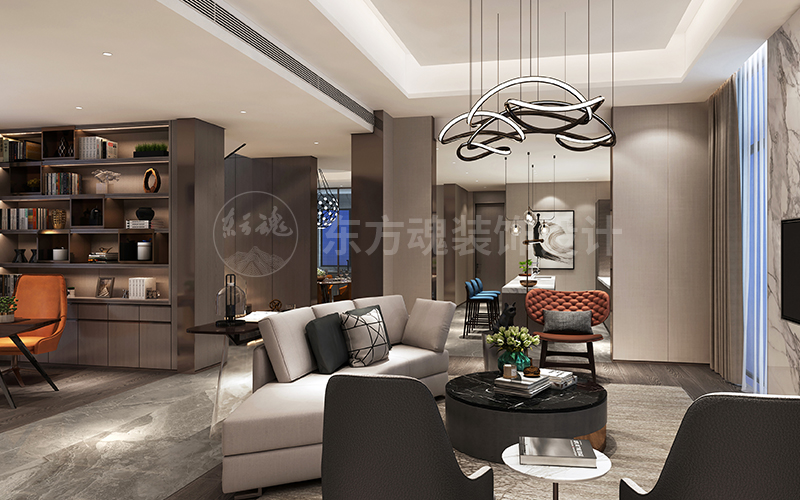 大美設計案例,新中式設計,新中式風格,輕奢新中式,新中式裝修風格,新中式別墅裝修效果圖,現代簡約風格, (6).jpg