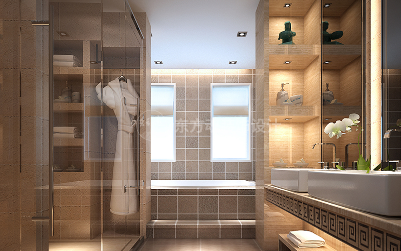 大美設計案例,新中式設計,新中式風格,輕奢新中式,新中式裝修風格,新中式別墅裝修效果圖,現代簡約風格, (5).jpg