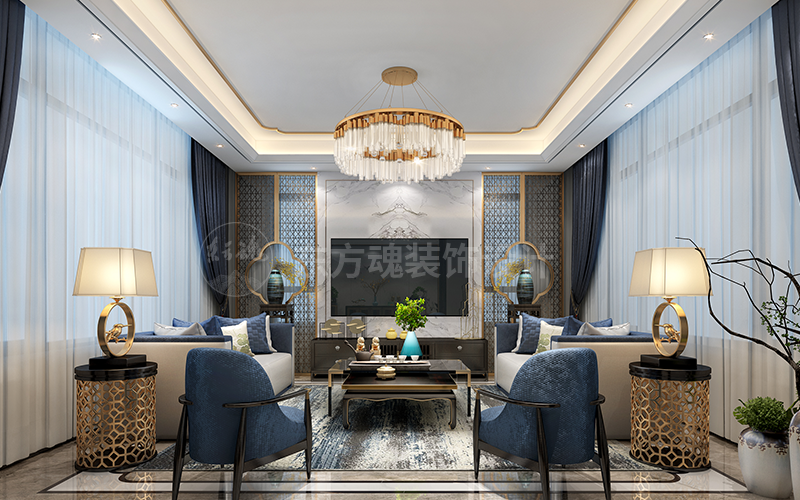 大美設計案例,新中式設計,新中式風格,輕奢新中式,新中式裝修風格,新中式別墅裝修效果圖,現代簡約風格, (3).png