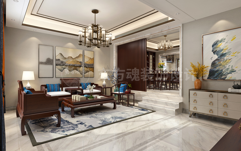 大美設(shè)計案例,新中式設(shè)計,新中式風(fēng)格,輕奢新中式,新中式裝修風(fēng)格,新中式別墅裝修效果圖,現(xiàn)代簡約風(fēng)格, (4).jpg