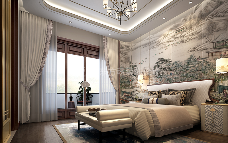 大美設計案例,新中式設計,新中式風格,輕奢新中式,新中式裝修風格,新中式別墅裝修效果圖,現代簡約風格, (7).jpg