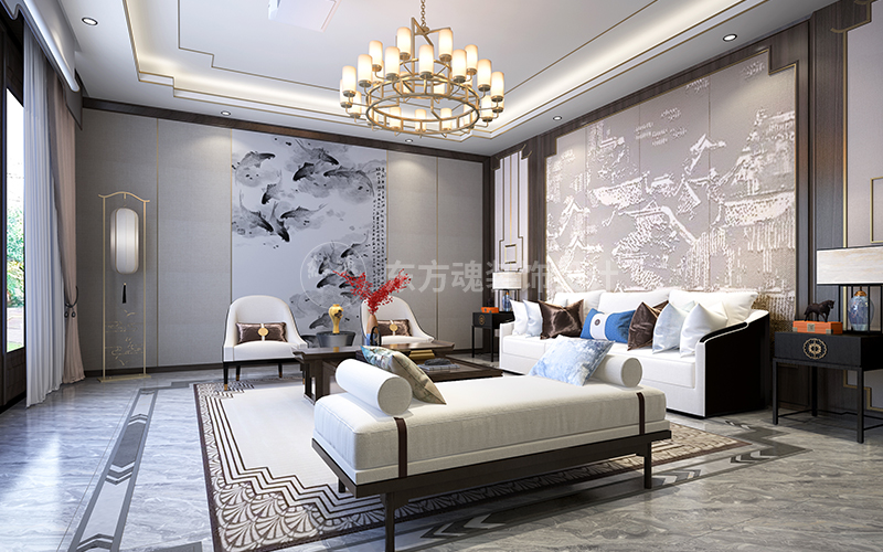 大美設計案例,新中式設計,新中式風格,輕奢新中式,新中式裝修風格,新中式別墅裝修效果圖,現代簡約風格, (4).jpg